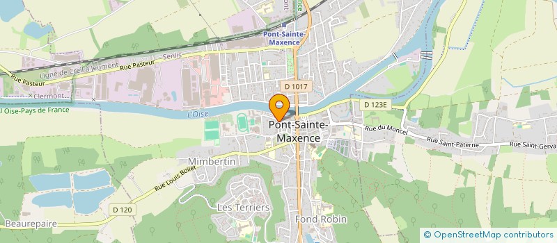 localisation de l'entreprise STELAMAU  PONT-SAINTE-MAXENCE