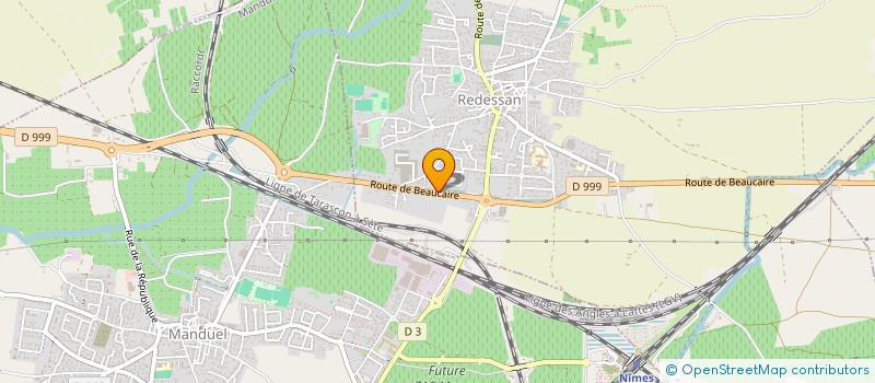 localisation de l'entreprise STELAUR  REDESSAN