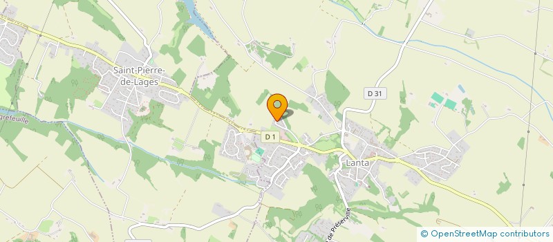 localisation de l'entreprise STELCA IMMO  LANTA