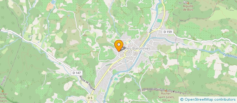 localisation de l'entreprise STELEC  BUIS-LES-BARONNIES