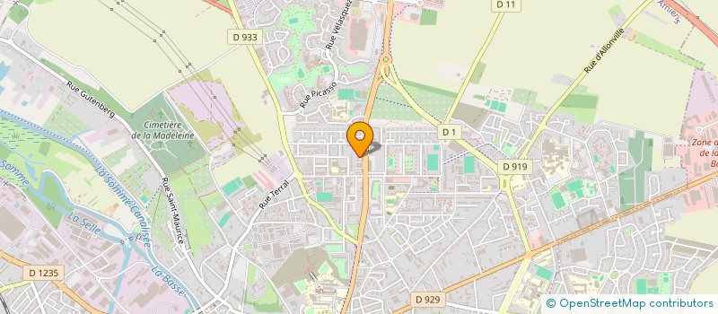 localisation de l'entreprise STELEC AMIENS à AMIENS