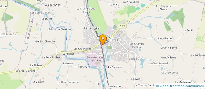 localisation de l'entreprise STELENN SPORT  MONTREUIL-SUR-ILLE