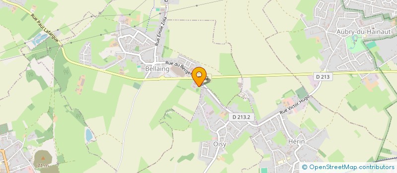 localisation de l'entreprise STELI  BELLAING
