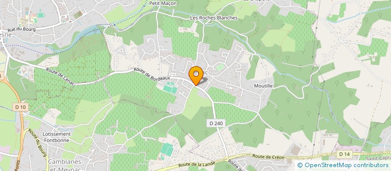 localisation de l'entreprise STELIE  CENAC