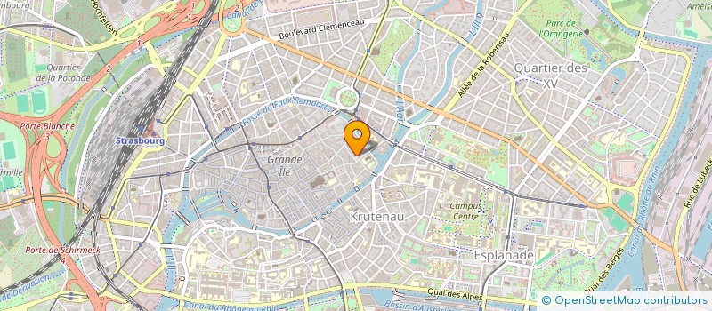 localisation de l'entreprise STELIGAUFRE  STRASBOURG