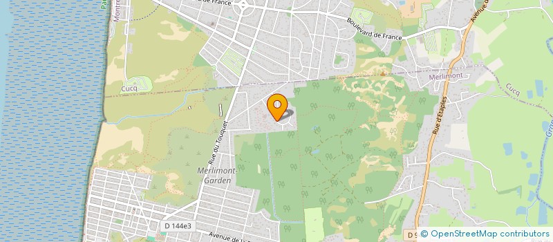 localisation de l'entreprise STELIMMO  MERLIMONT