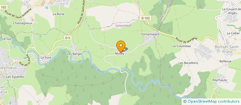 localisation de l'entreprise STELINA  SOLEYMIEUX