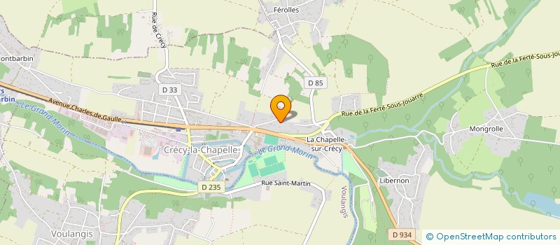 localisation de l'entreprise STELINE  CRECY-LA-CHAPELLE