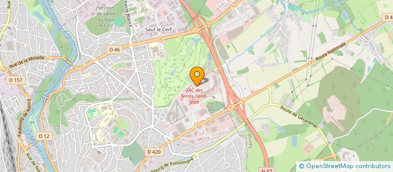 localisation de l'entreprise STELINY à EPINAL