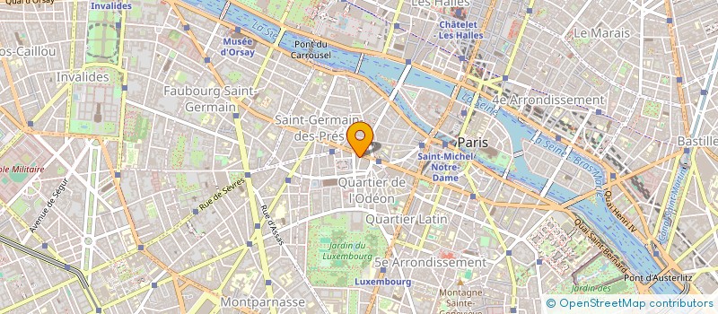 localisation de l'entreprise STELIO SA  PARIS