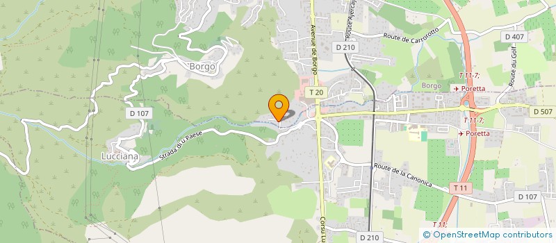 localisation de l'entreprise STELIS à BORGO