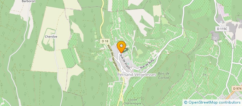 localisation de l'entreprise STELISTO DE TEMPO  PERNAND-VERGELESSES