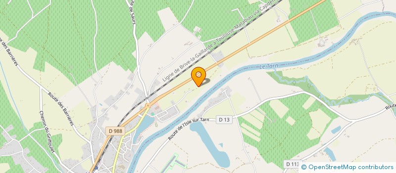 localisation de l'entreprise STELITO  LISLE-SUR-TARN