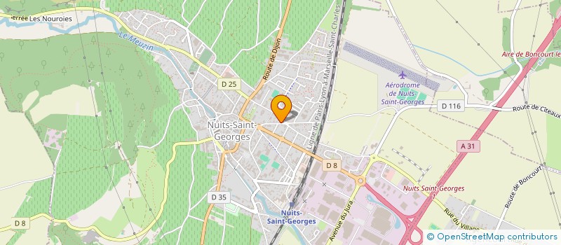 localisation de l'entreprise STELL'ATTITUDE  NUITS-SAINT-GEORGES