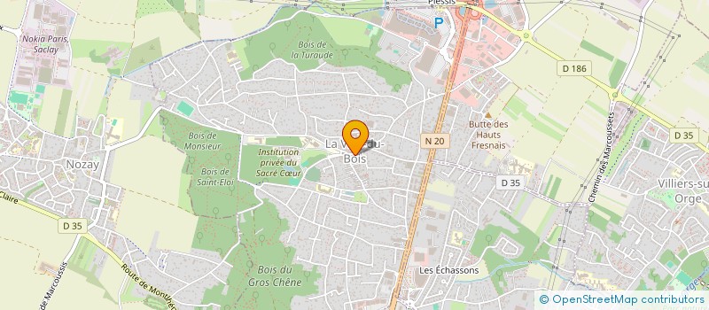 localisation de l'entreprise STELL HAIR à LA VILLE-DU-BOIS