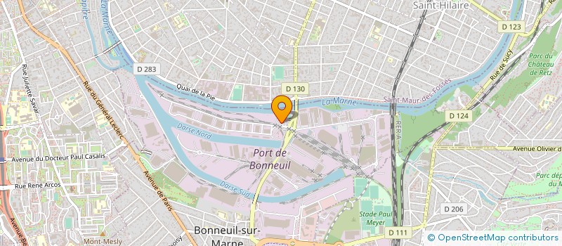 localisation de l'entreprise STELL RENOV  BONNEUIL-SUR-MARNE