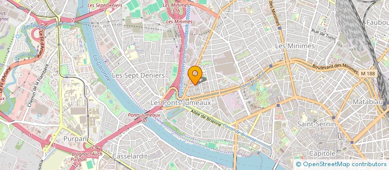 localisation de l'entreprise STELL SCI à TOULOUSE