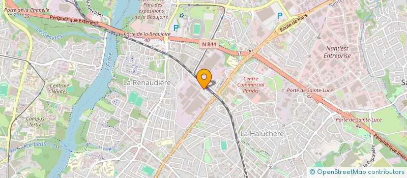 localisation de l'entreprise STELLA 1 à NANTES