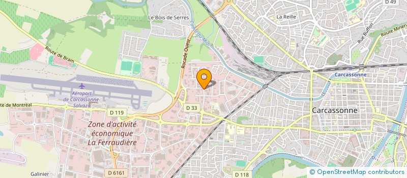 localisation de l'entreprise STELLA 11 à CARCASSONNE