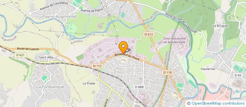 localisation de l'entreprise STELLA à AUSSILLON
