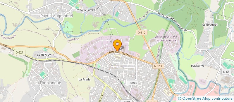 localisation de l'entreprise STELLA à AUSSILLON