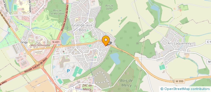 localisation de l'entreprise STELLA  METZ