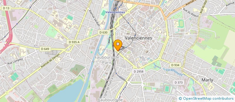 localisation de l'entreprise STELLA  VALENCIENNES