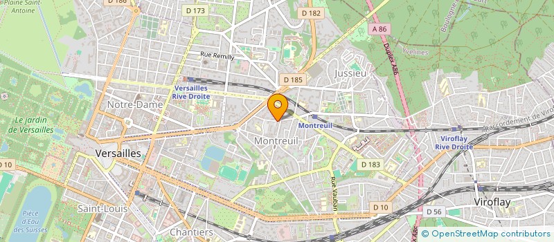 localisation de l'entreprise STELLA à VERSAILLES