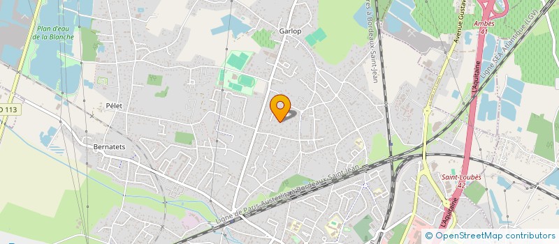 localisation de l'entreprise STELLA  AMBARES-ET-LAGRAVE