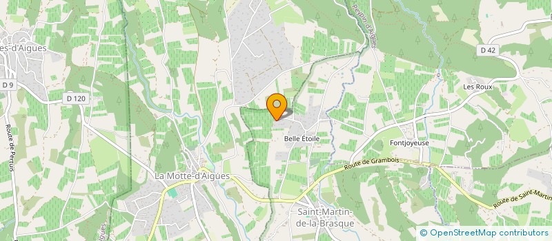 localisation de l'entreprise STELLA  SAINT-MARTIN-DE-LA-BRASQUE