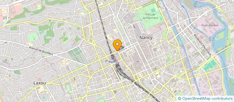 localisation de l'entreprise STELLA à NANCY