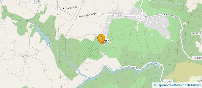 localisation de l'entreprise STELLA  TALENCIEUX