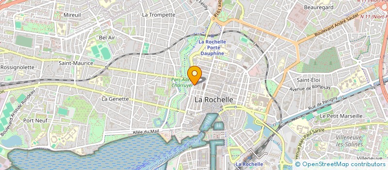 localisation de l'entreprise STELLA  LA ROCHELLE