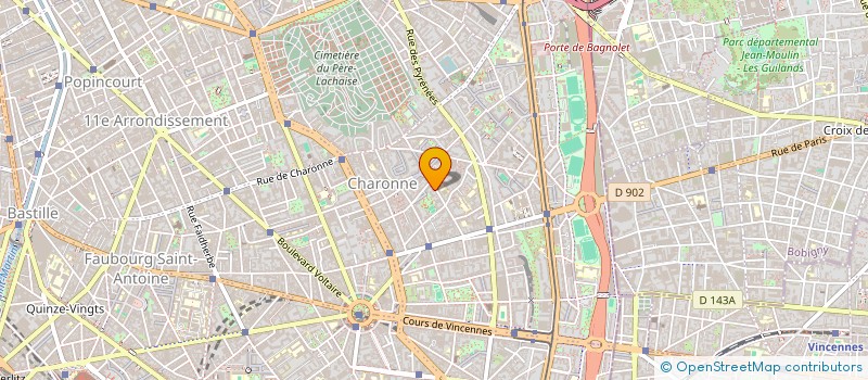 localisation de l'entreprise STELLA  PARIS