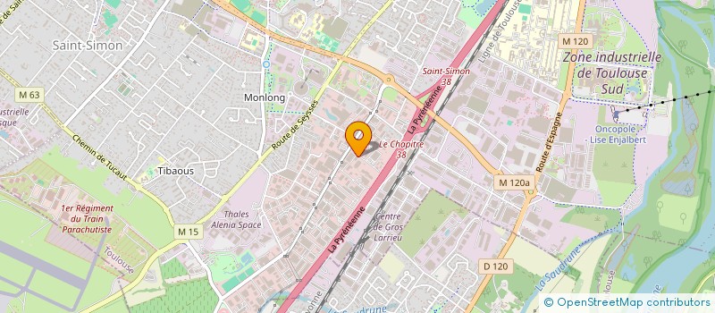 localisation de l'entreprise STELLA à TOULOUSE