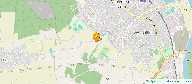 localisation de l'entreprise STELLA  VERNOUILLET