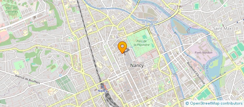 localisation de l'entreprise STELLA  NANCY