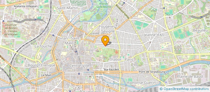 localisation de l'entreprise STELLA  RENNES