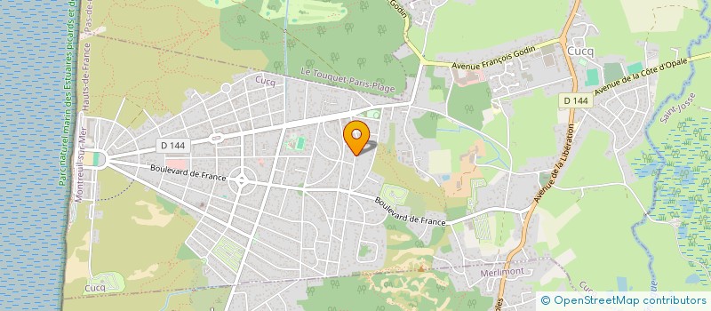 localisation de l'entreprise STELLA  CUCQ