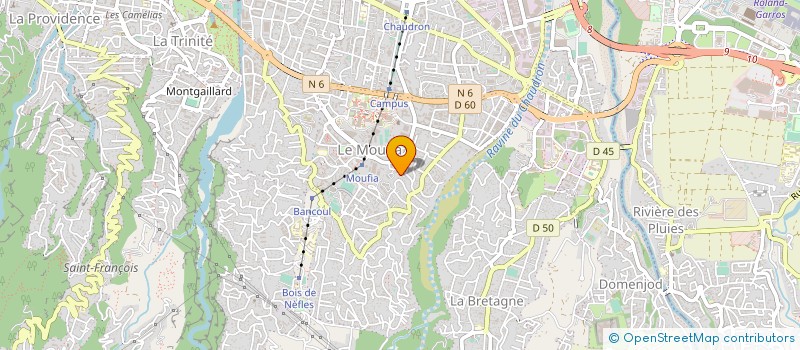 localisation de l'entreprise STELLA BELLINI SARL  SAINT-DENIS