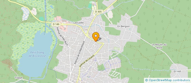 localisation de l'entreprise STELLA CARE à BISCARROSSE