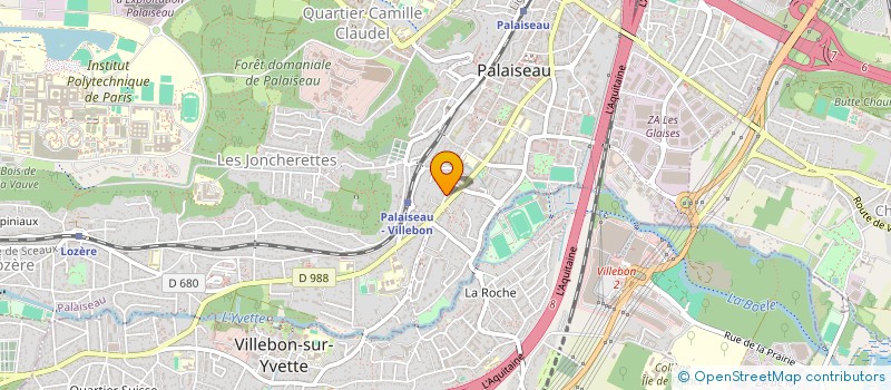 localisation de l'entreprise STELLA CLARA à PALAISEAU