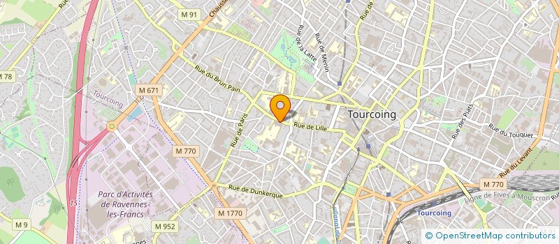 localisation de l'entreprise STELLA CLUB COLO TOURCOING à TOURCOING