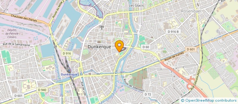 localisation de l'entreprise STELLA CLUB DES DUNES à DUNKERQUE