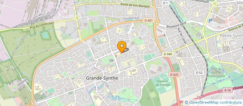 localisation de l'entreprise STELLA CLUB RENE BONPAIN  GRANDE-SYNTHE