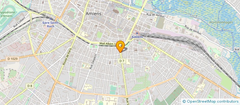 localisation de l'entreprise STELLA IMMOBILIERE 20 STRASBOURG  AMIENS