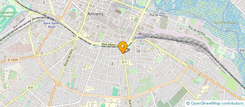 localisation de l'entreprise STELLA IMMOBILIERE JACQUARD 5  AMIENS