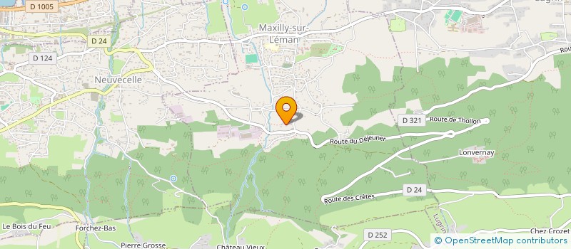 localisation de l'entreprise STELLA LES GETS  MAXILLY-SUR-LEMAN