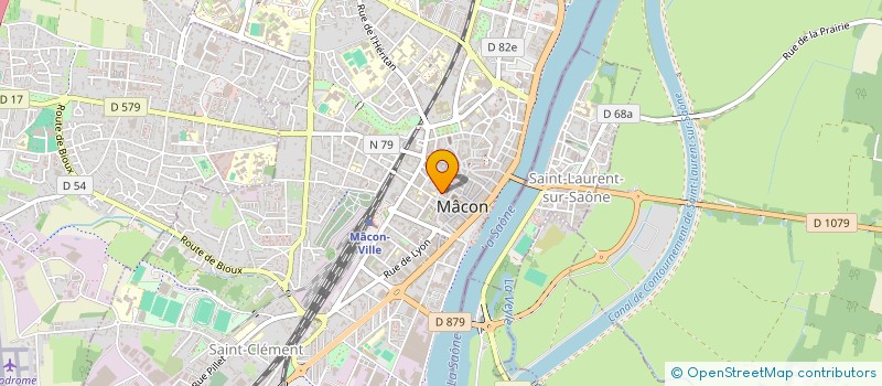 localisation de l'entreprise STELLA MACON à MACON
