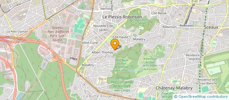 localisation de l'entreprise STELLA MARIS à LE PLESSIS-ROBINSON